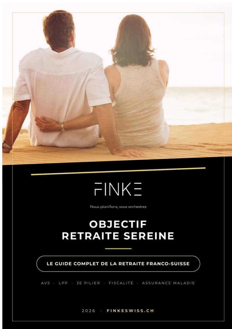 Couverture du guide retraite 2026 FINKE Swiss